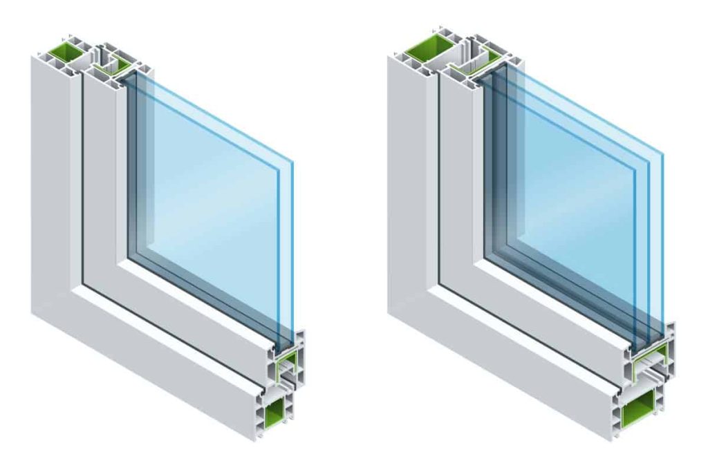 Glass and Energy Efficiency Options: Multiple Pane Windows