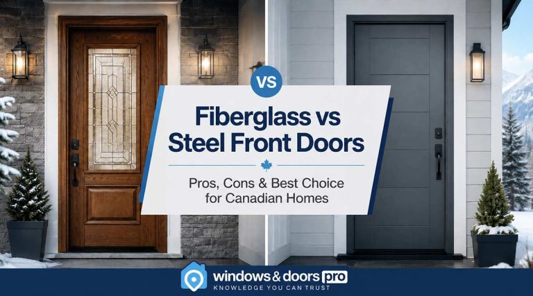 Fiberglass vs Steel Front Doors