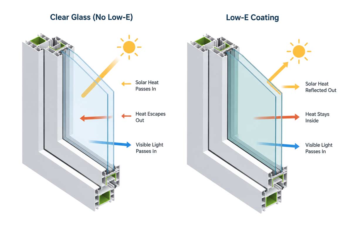 Glass and Energy Efficiency Options: Low-E Coating