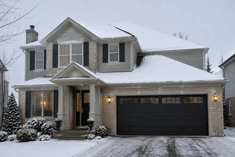 Sectional Doors for Canadian Winters​