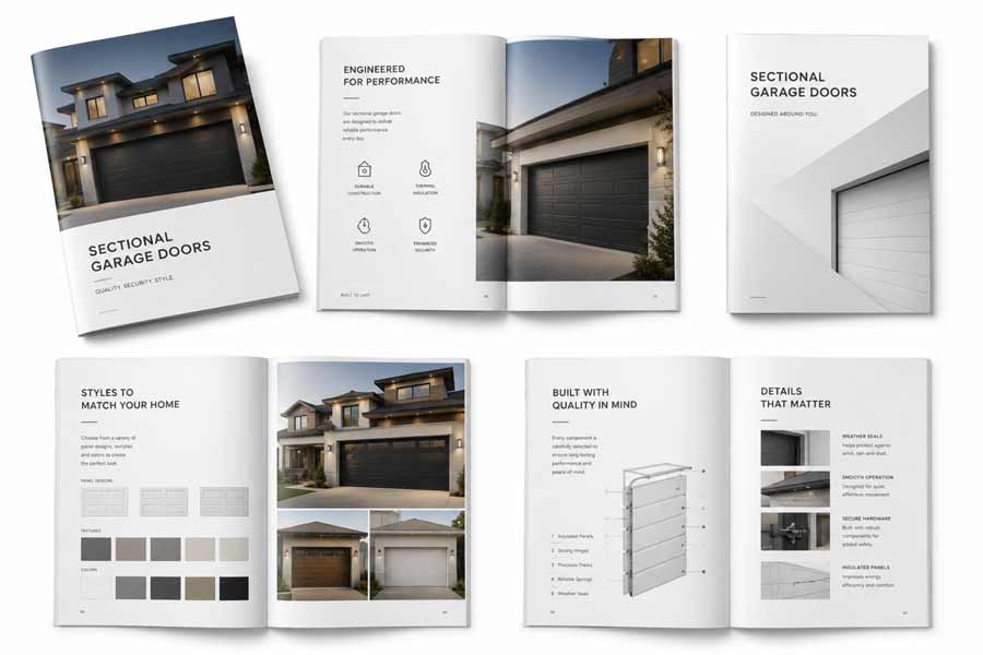 Get Inspired: Sectional Garage Door Brochures