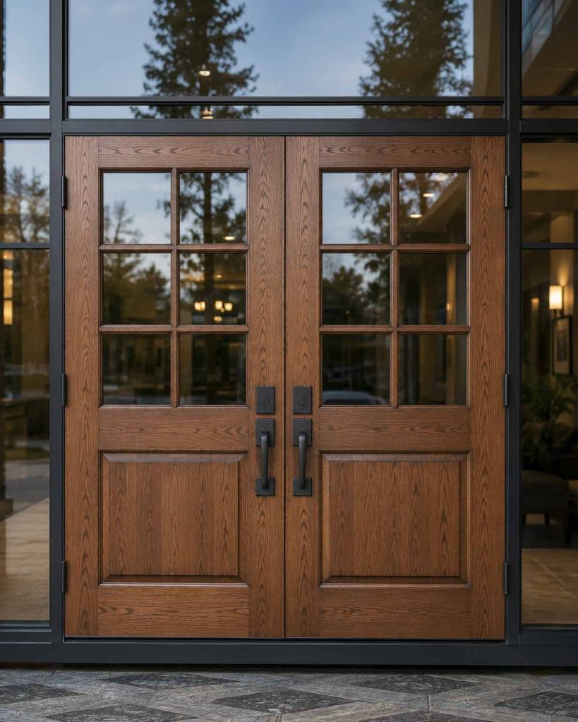 Design Inspiration: Wood Door Brochures​