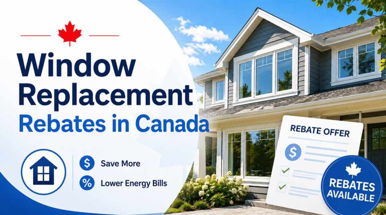 Window Replacement Rebates in Canada