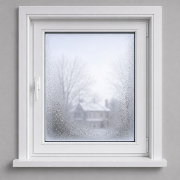 Condensation or fogging between the glass panes