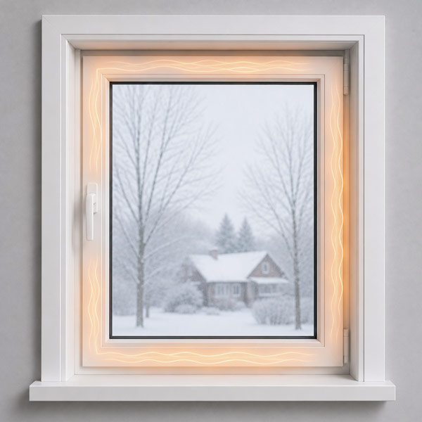 Higher heating and cooling costs