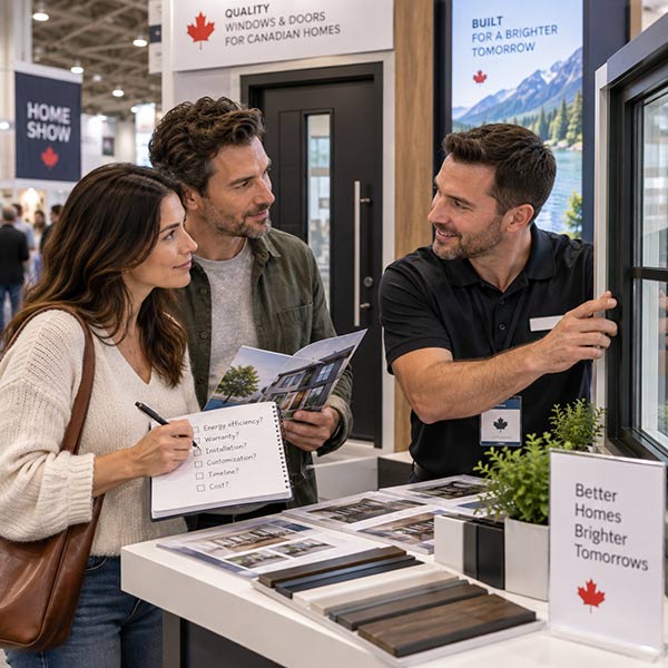 What Should You Ask Window & Door Companies at a Home Show?