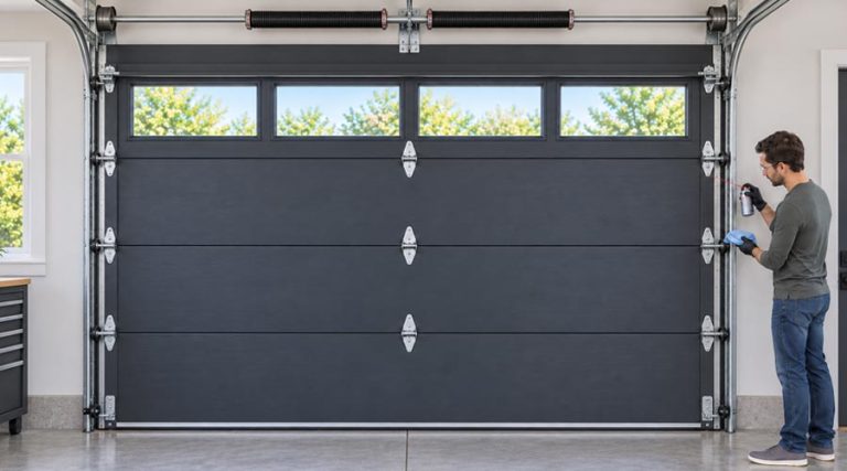 How to Lubricate a Garage Door: Reduce Noise Safely